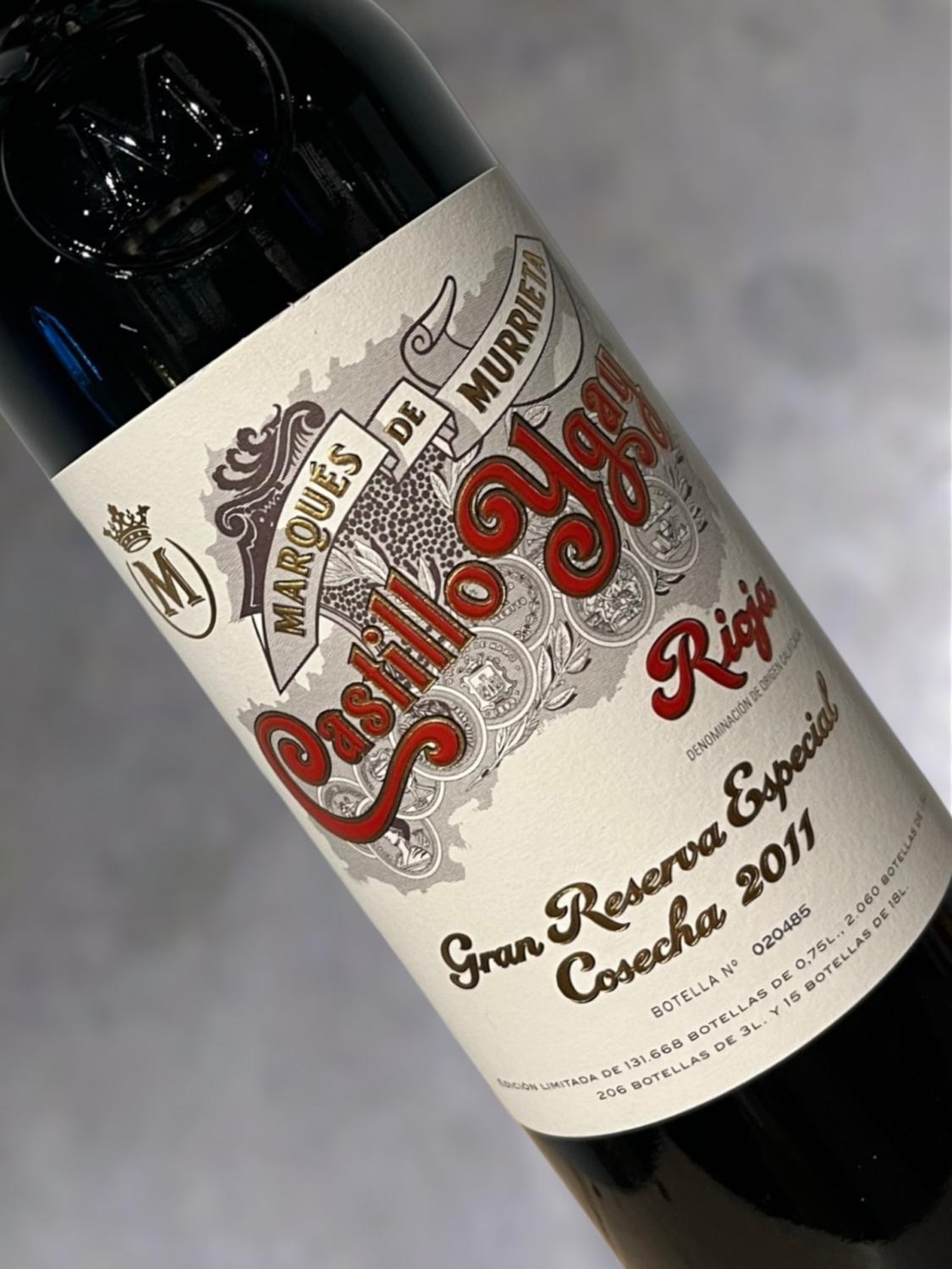 Marques de Murrieta Castillo Ygay Gran Reserva Especial 2011