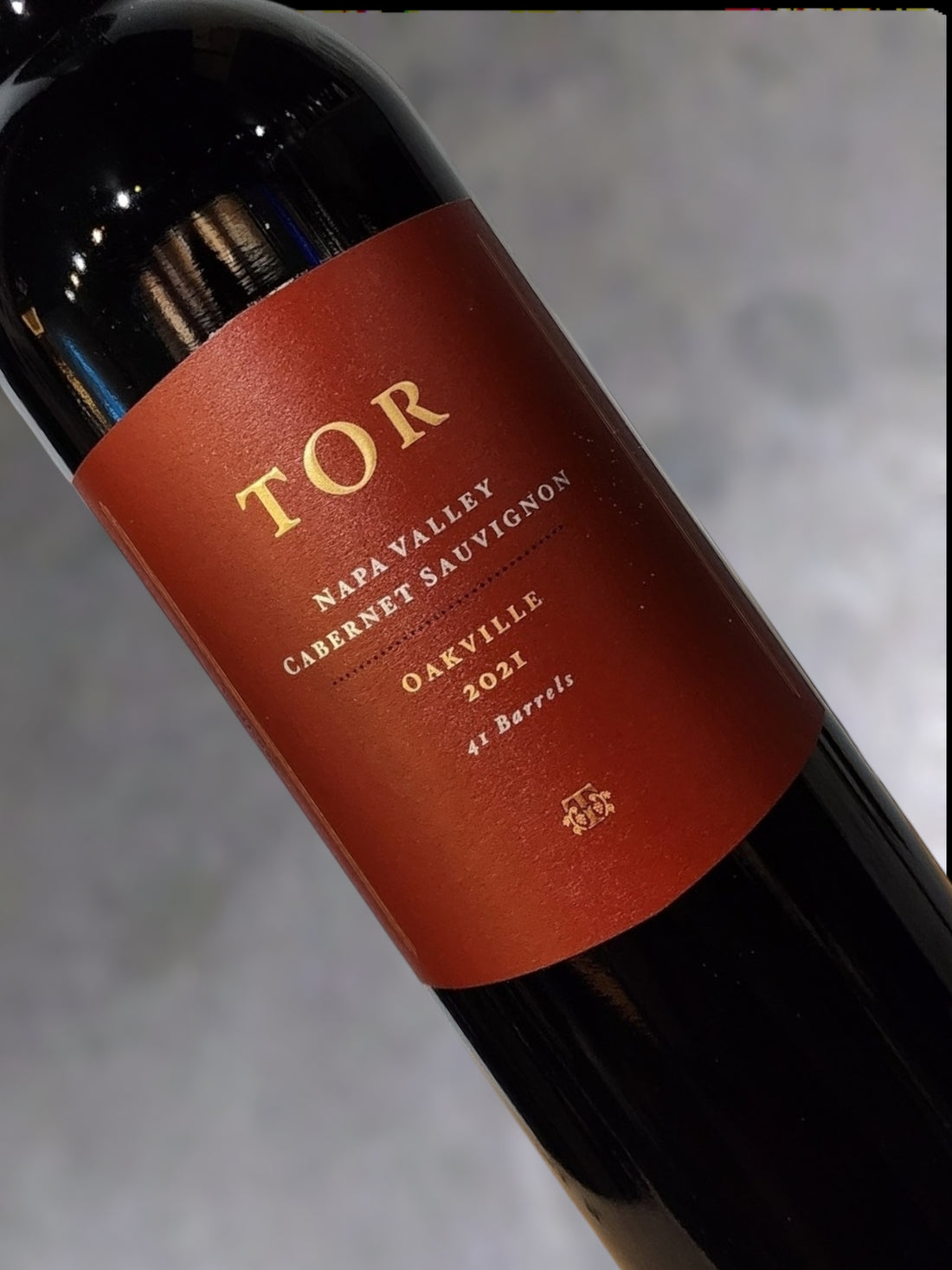 TOR Cabernet Sauvignon Oakville 2022