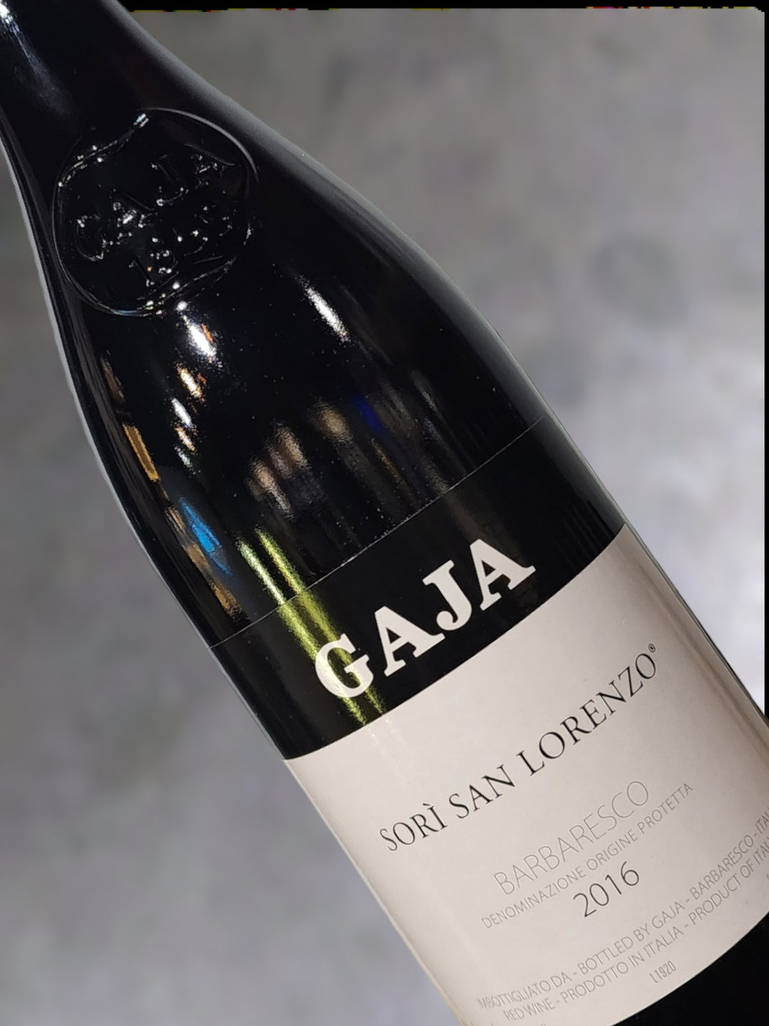 Gaja Barbaresco Sori San Lorenzo 2016