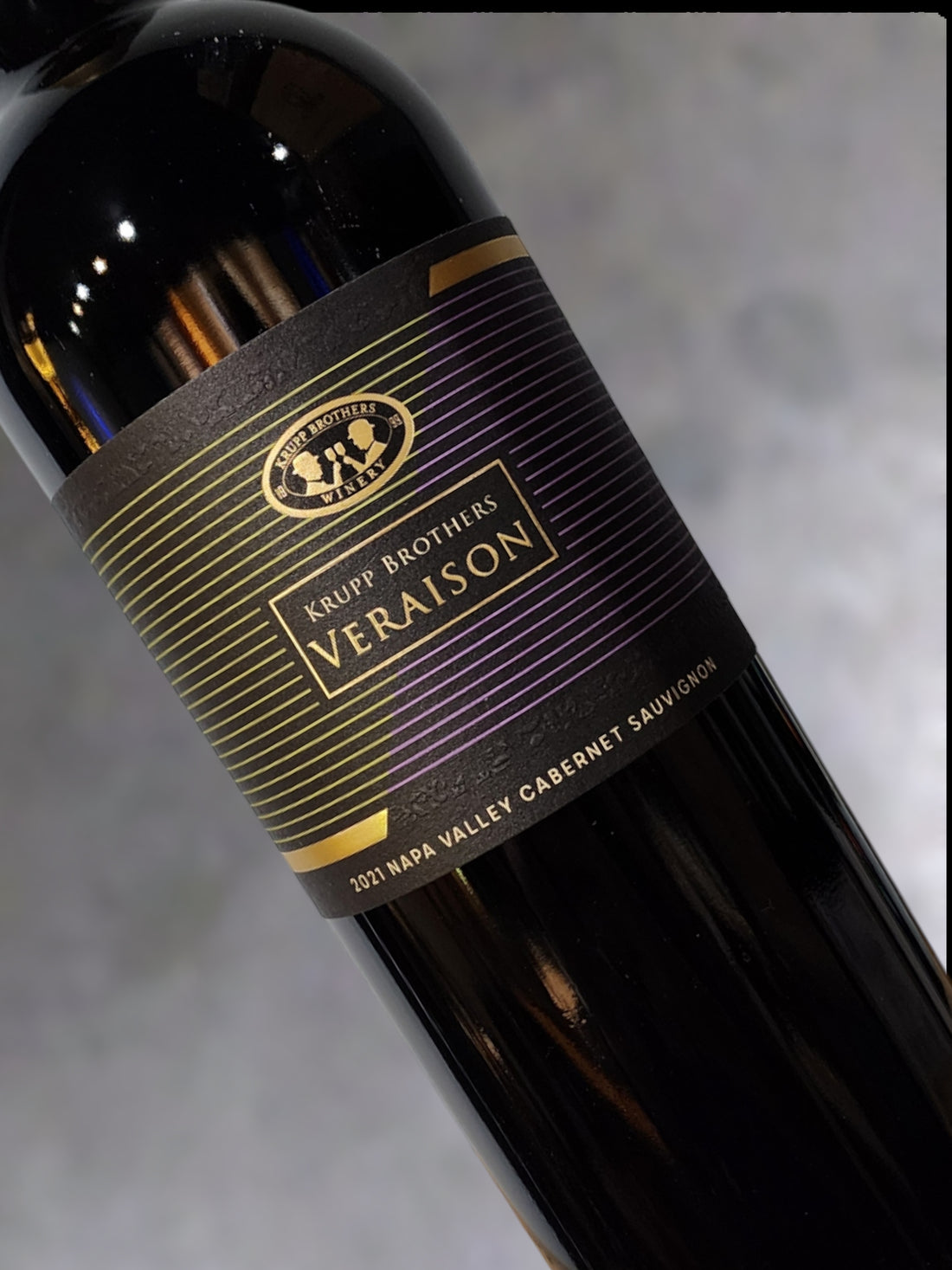 Krupp Brothers Winery Cabernet Sauvignon Veraison  Stagecoach Vineyard 2021