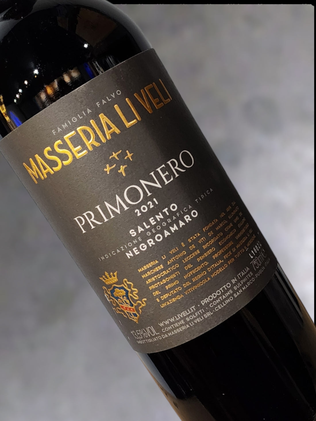 Masseria Li Veli Primonero Negroamaro 2021