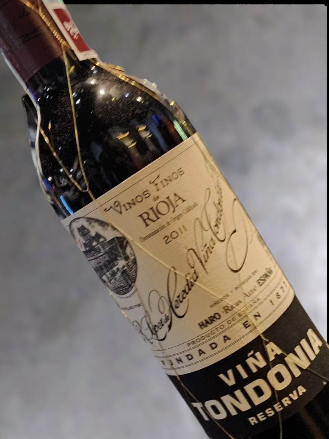 Lopez de Heredia Rioja Vina Tondonia Reserva 2012