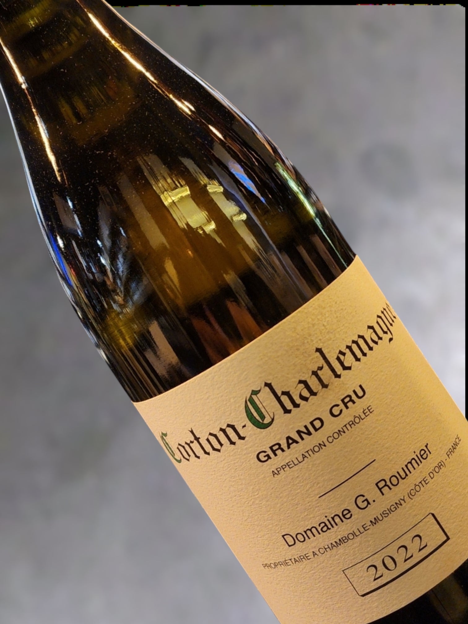 ワイン Corton-Charlemagne 2022 G.Roumier Domaine G. Roumier Corton-Charlemagne Grand Cru 2022 – Atlas Wine