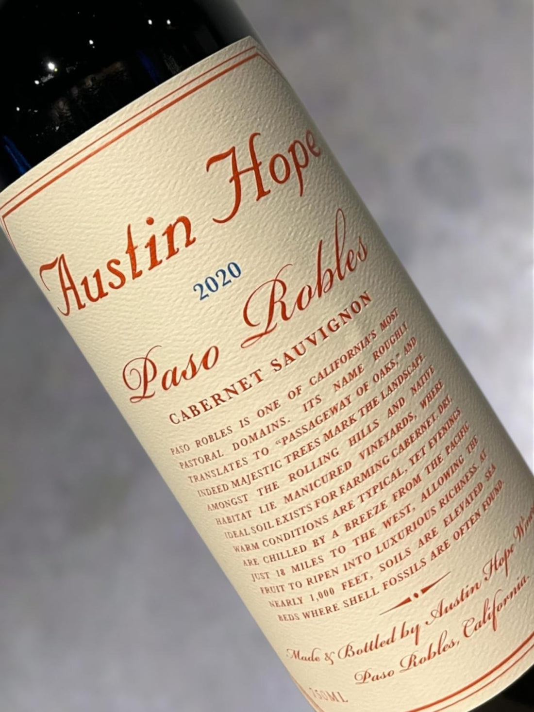 Austin Hope Cabernet Sauvignon 2022 1 Liter