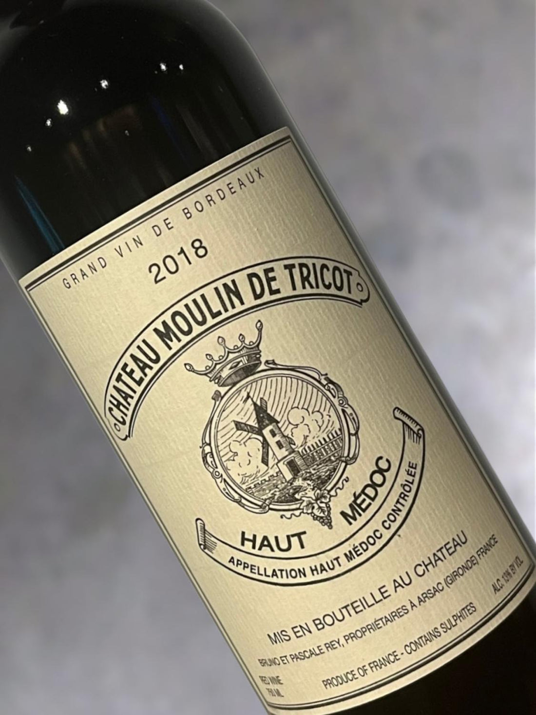 Chateau Moulin De Tricot Haut Medoc 2018