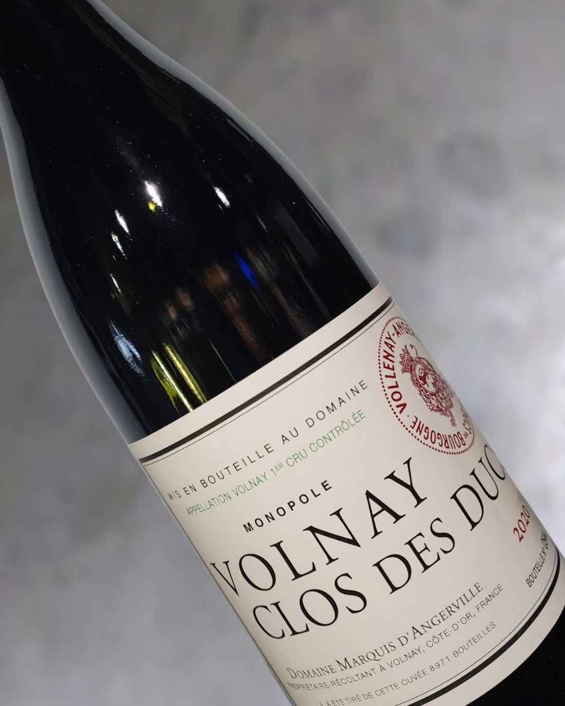 Domaine D'Angerville Volnay Clos des Ducs 1er Cru 2021