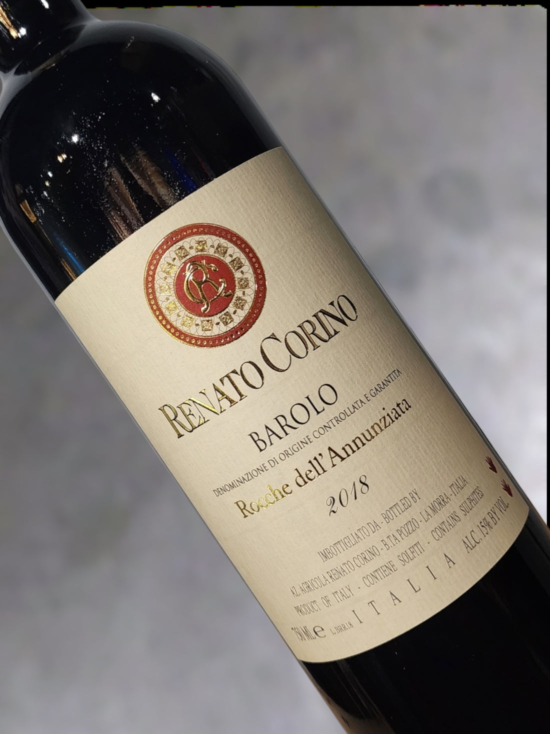 Renato Corino Barolo Rocche dell'Annunziata 2018