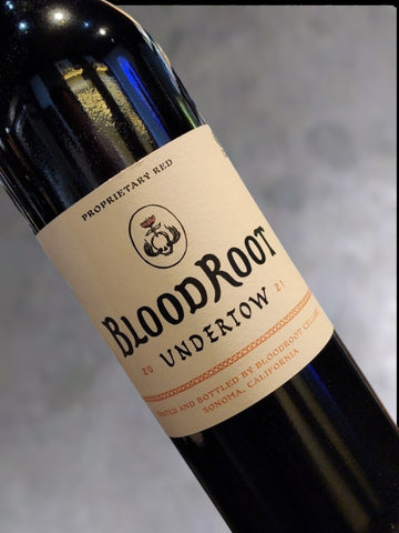 BloodRoot Undertow Red Blend 2021