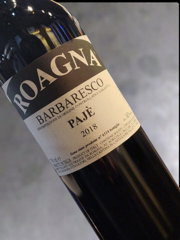 Roagna Barbaresco Pajè 2018