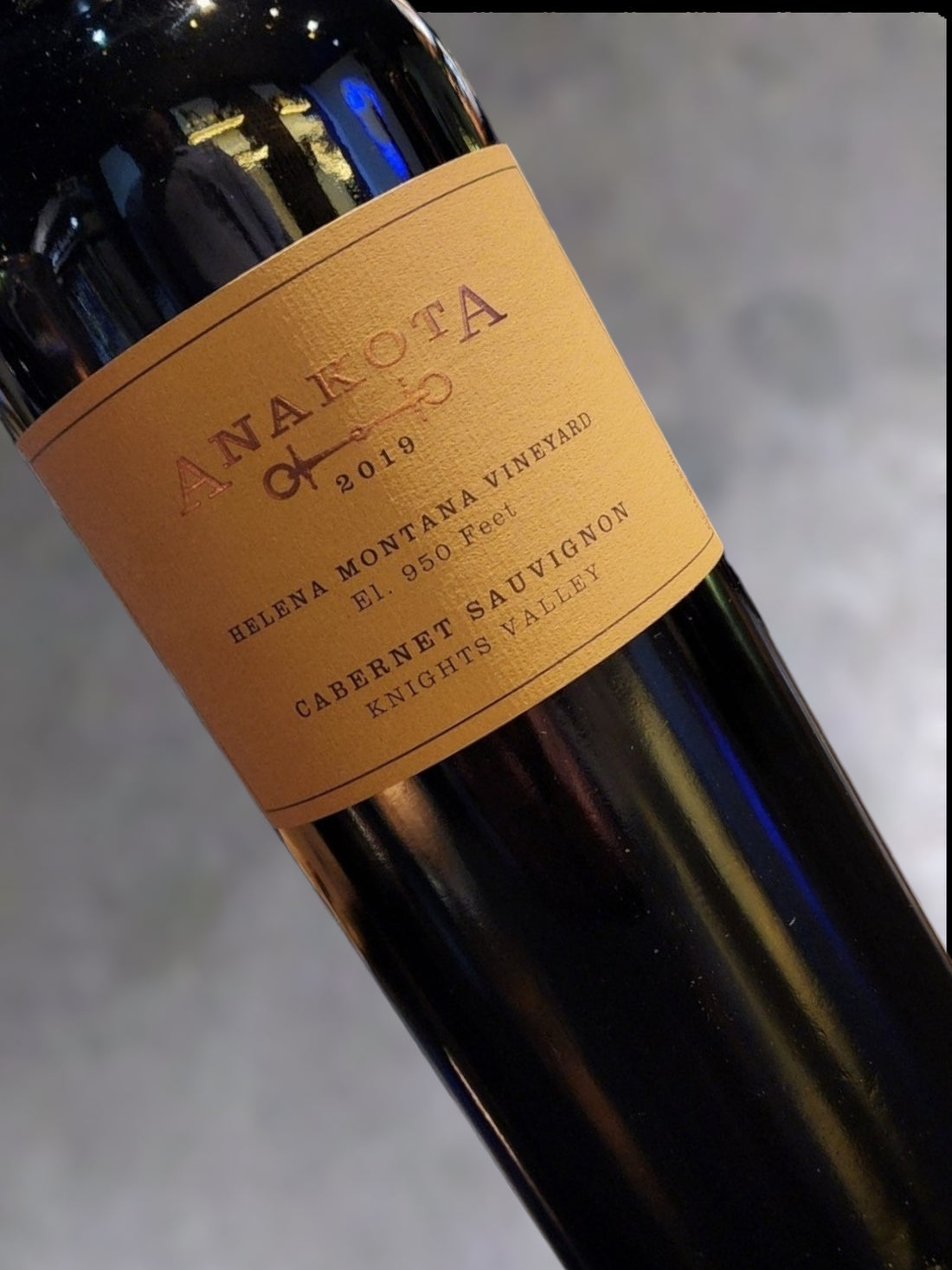 Anakota Cabernet Sauvignon Helena Montana 2019