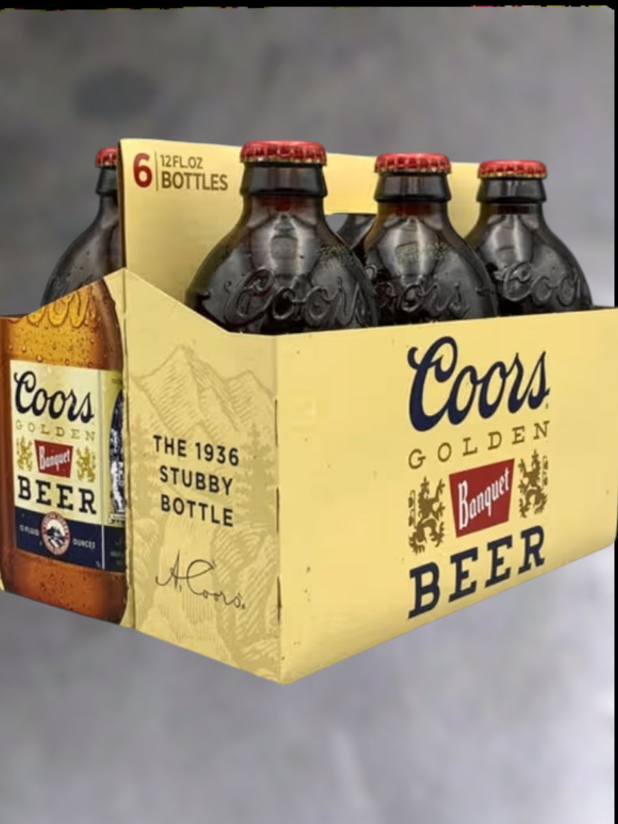 Coors Banquet 6 Pack