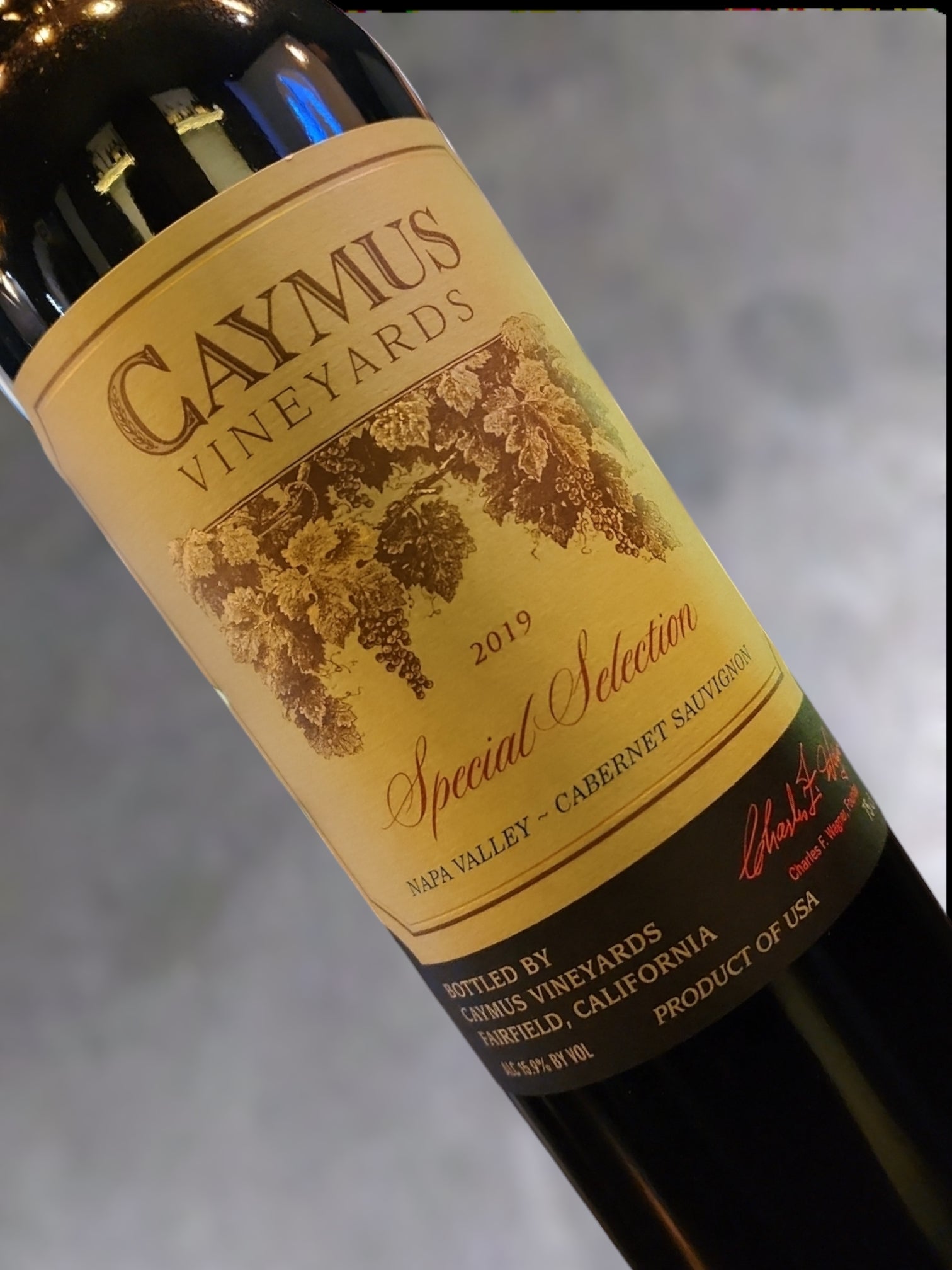 Caymus Vineyards Special Selection Cabernet Sauvignon 2019 – Atlas