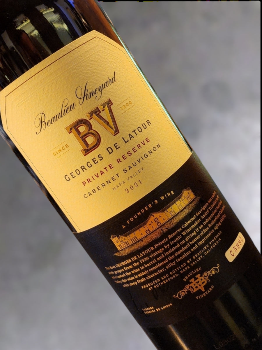 BV Georges De Latour Cabernet Sauvignon Private Reserve 2021