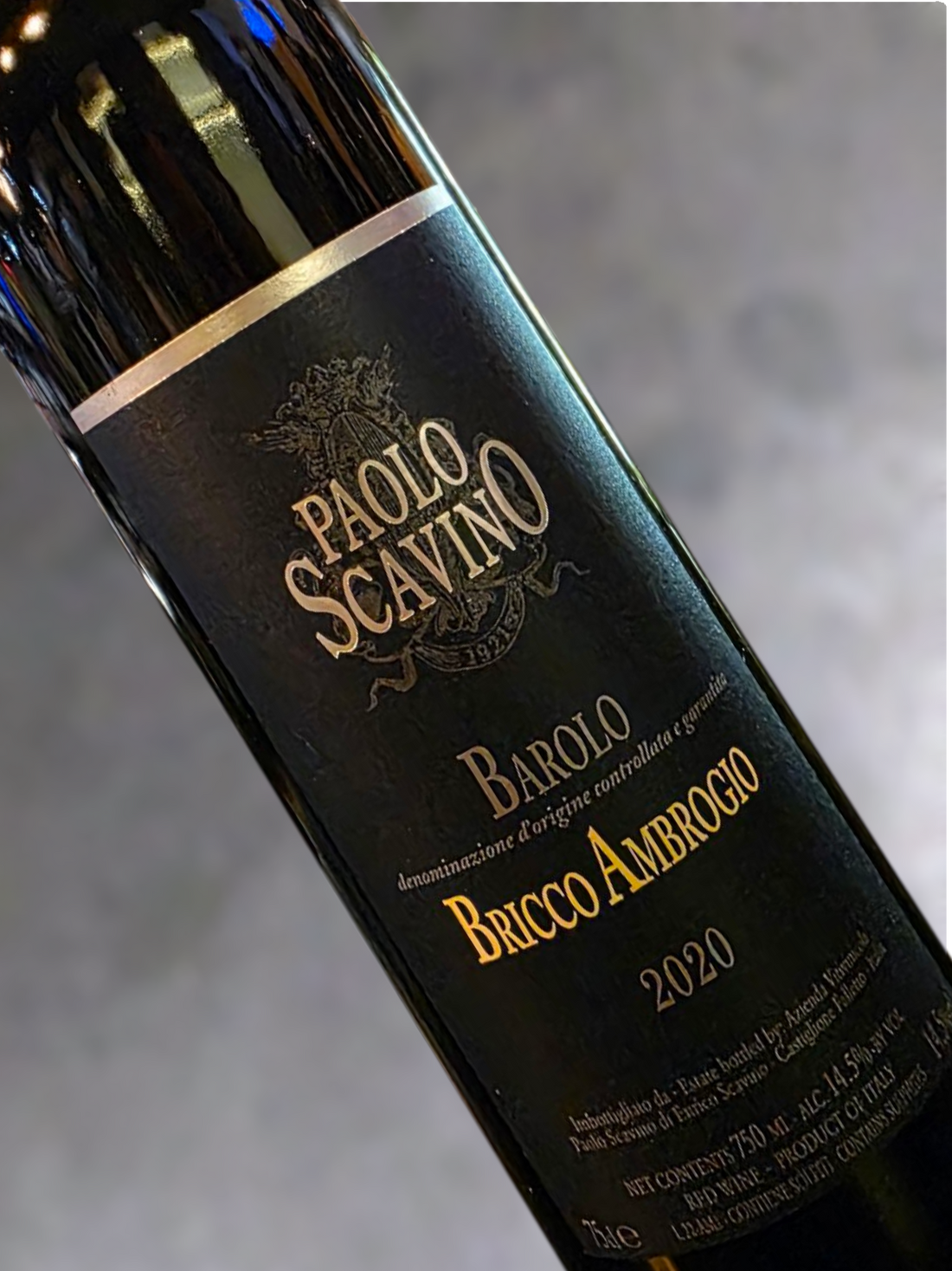 Paolo Scavino Barolo Bricco Ambrogio 2020