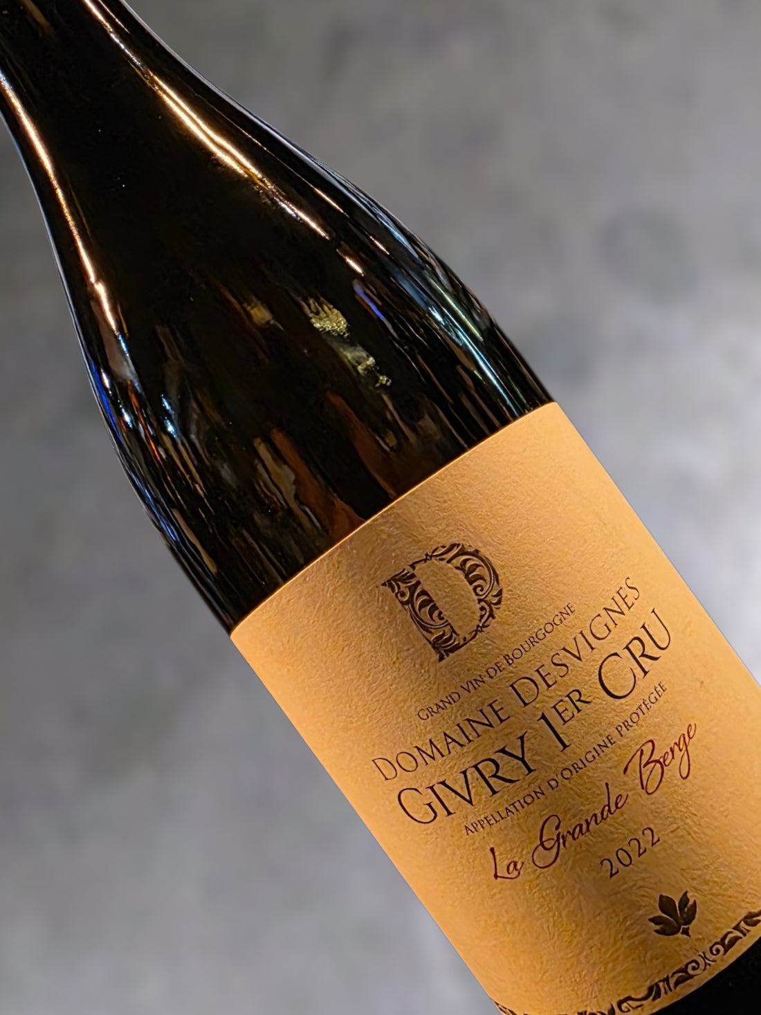 Domaine Desvignes Givry  La Grande Berge 1er Cru 2022