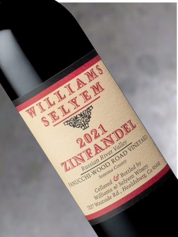 Williams Selyem Zinfandel Fanucchi-Wood Road Vineyard 2021