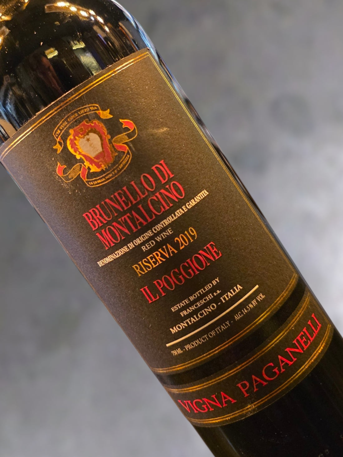Il Poggione Brunello Di Montalcino Riserva Paganelli 2019