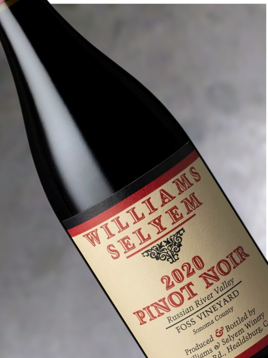 Williams Selyem Pinot Noir Foss Vineyard 2020