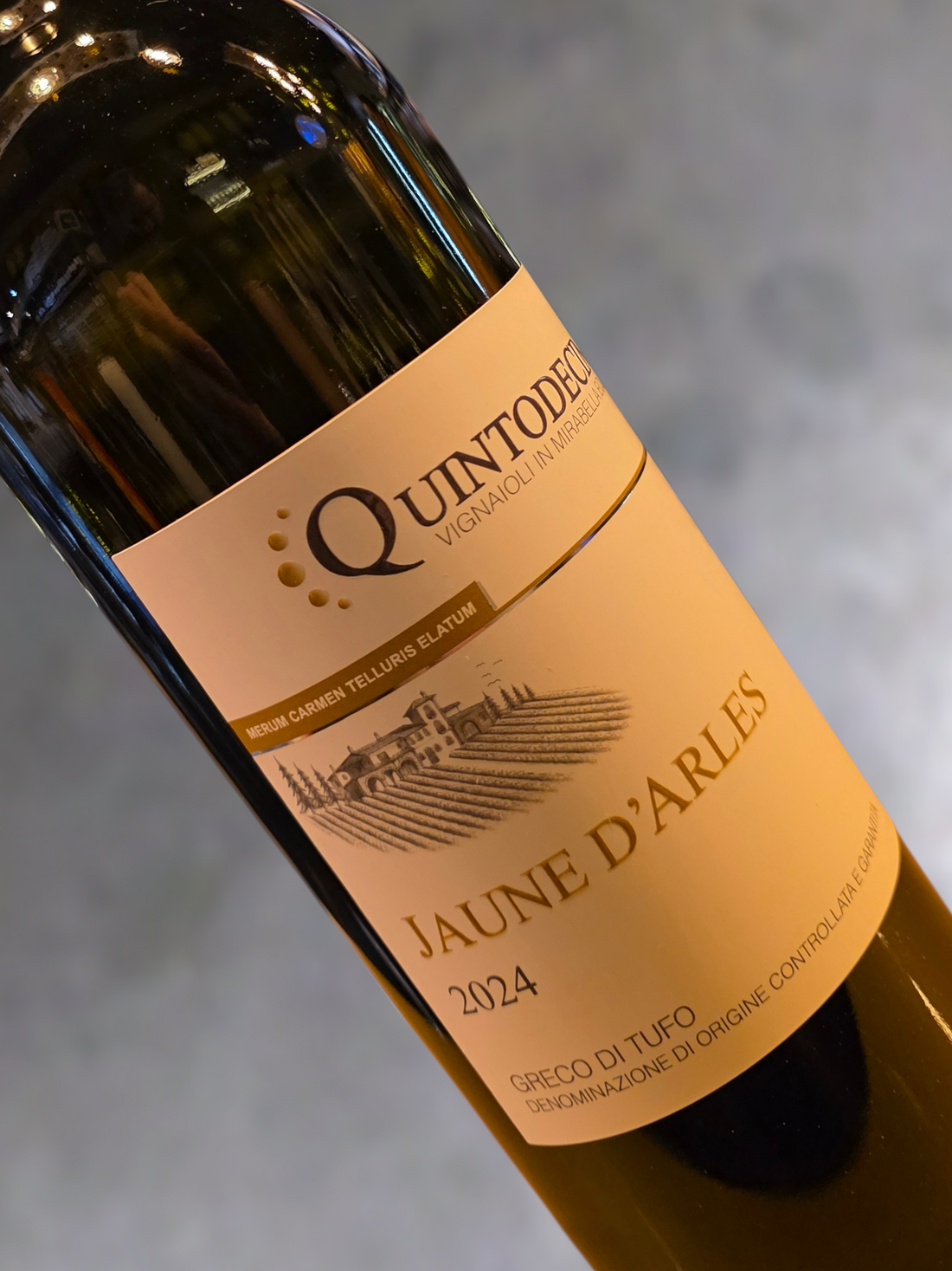 Quintodecimo Jaune d'Arles Greco di Tufo 2024