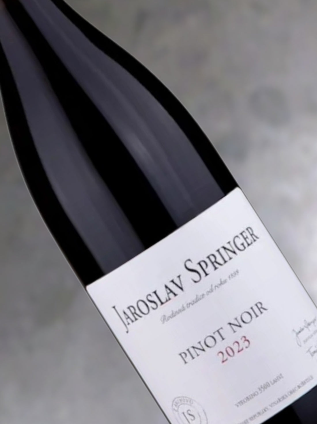 Jaroslav Springer Pinot Noir 2023