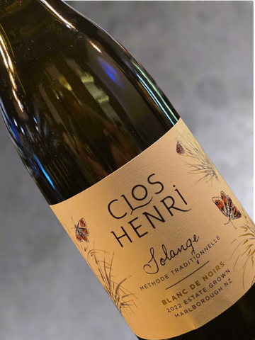 Clos Henri Solange Estate Blanc de Noirs Brut Sparkling Methode Tradionnelle 2022