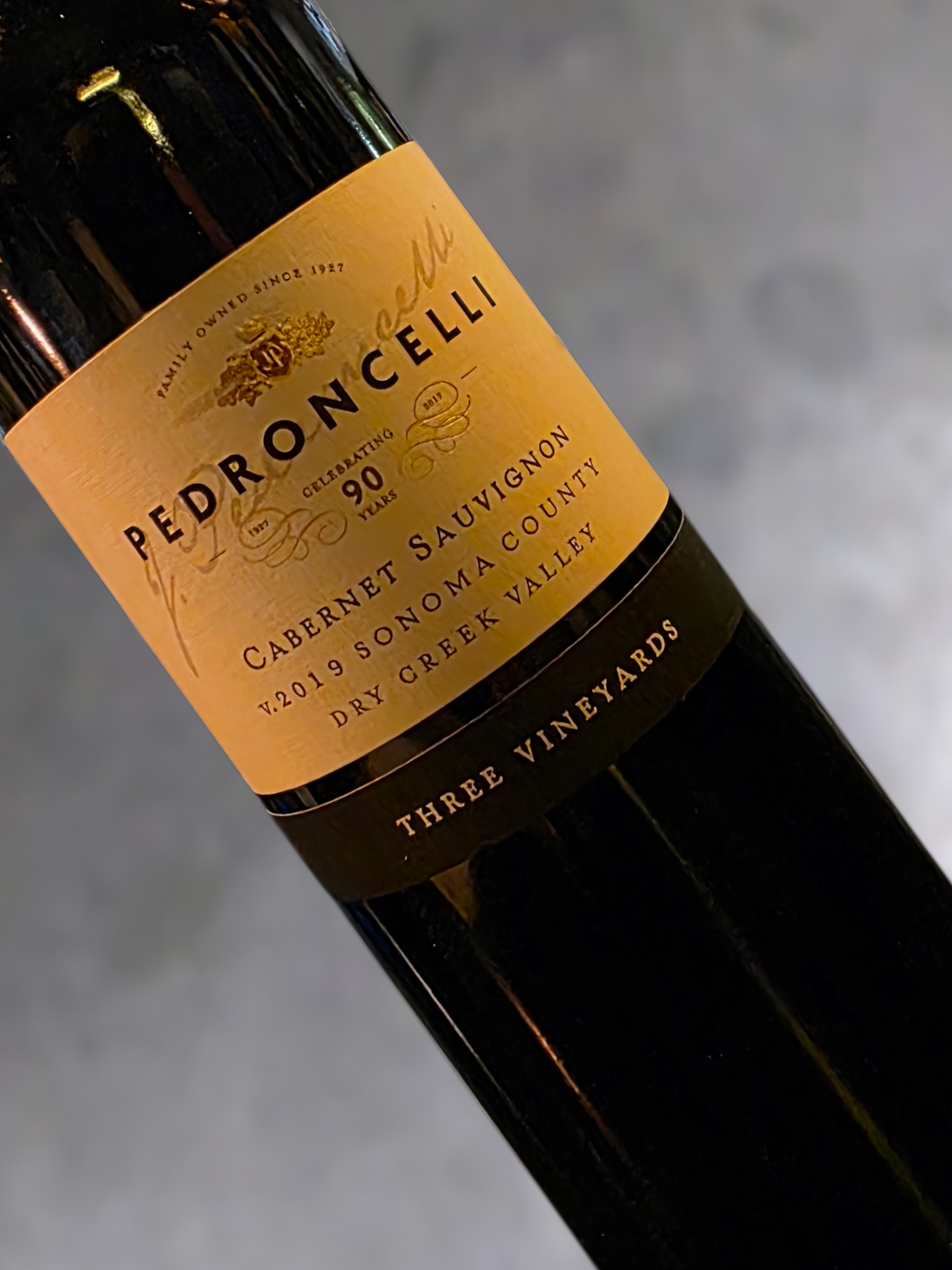 Pedroncelli Cabernet Sauvignon Three Vineyards 2019