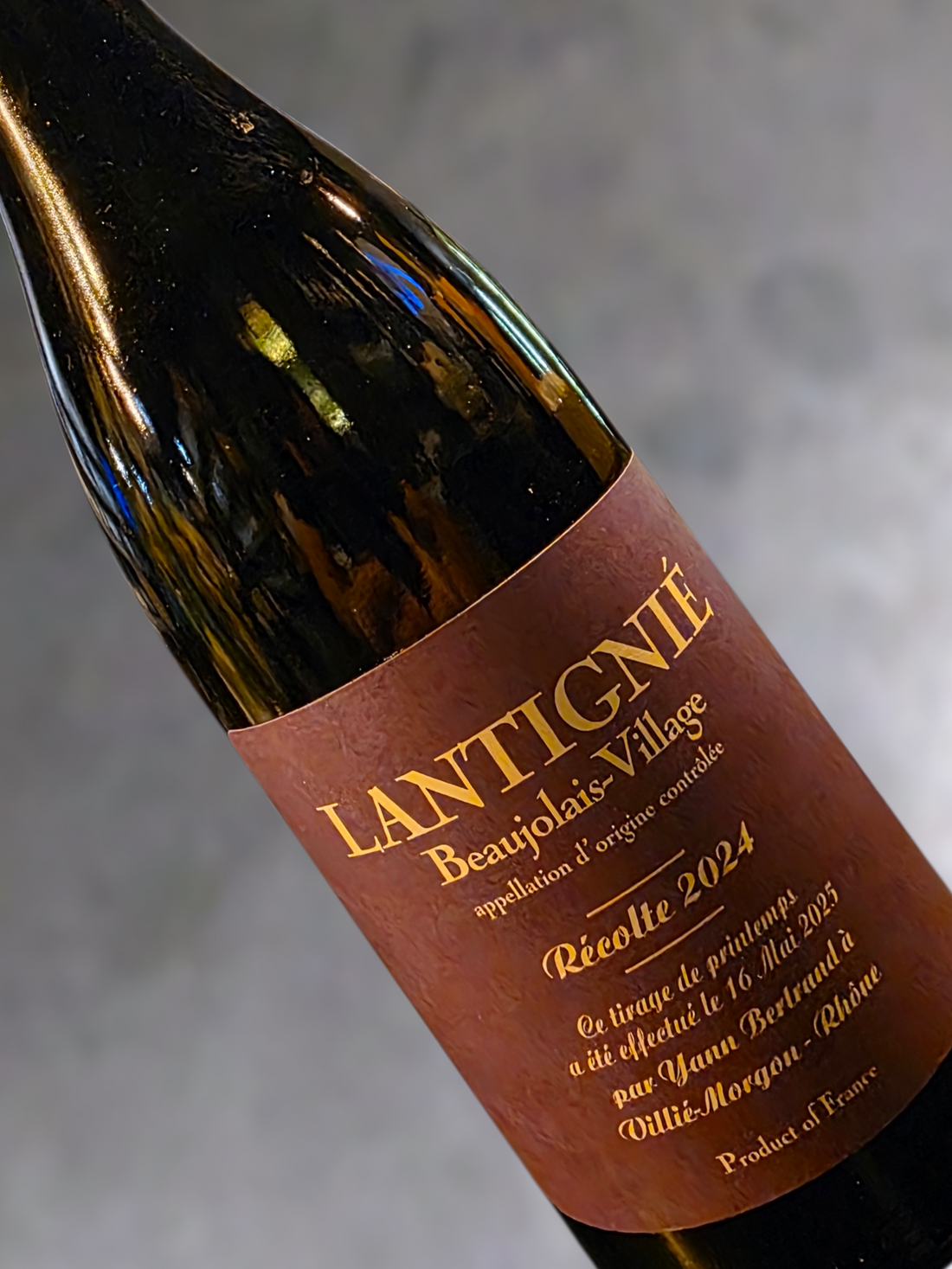 Yann Bertrand Beaujolais "Lantignie" 2024