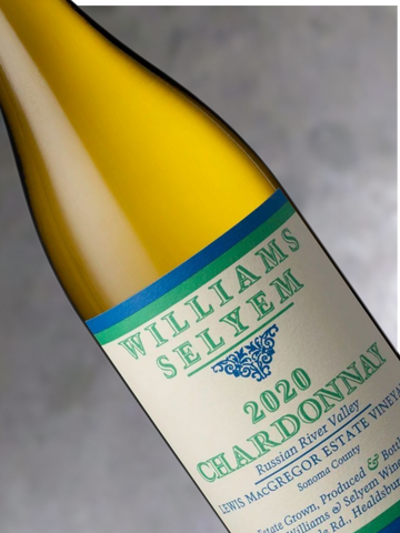 Williams Selyem Chardonnay Lewis MacGregor Estate Vineyard 2020