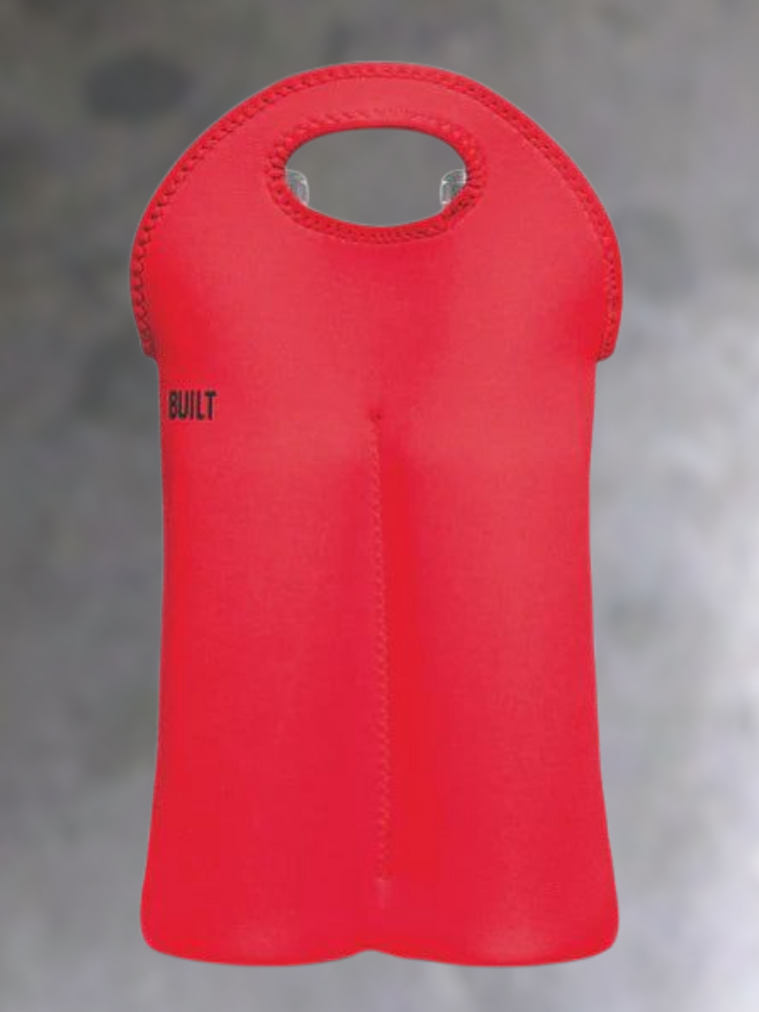 Built 2 Bottle Neoprene Bag Red