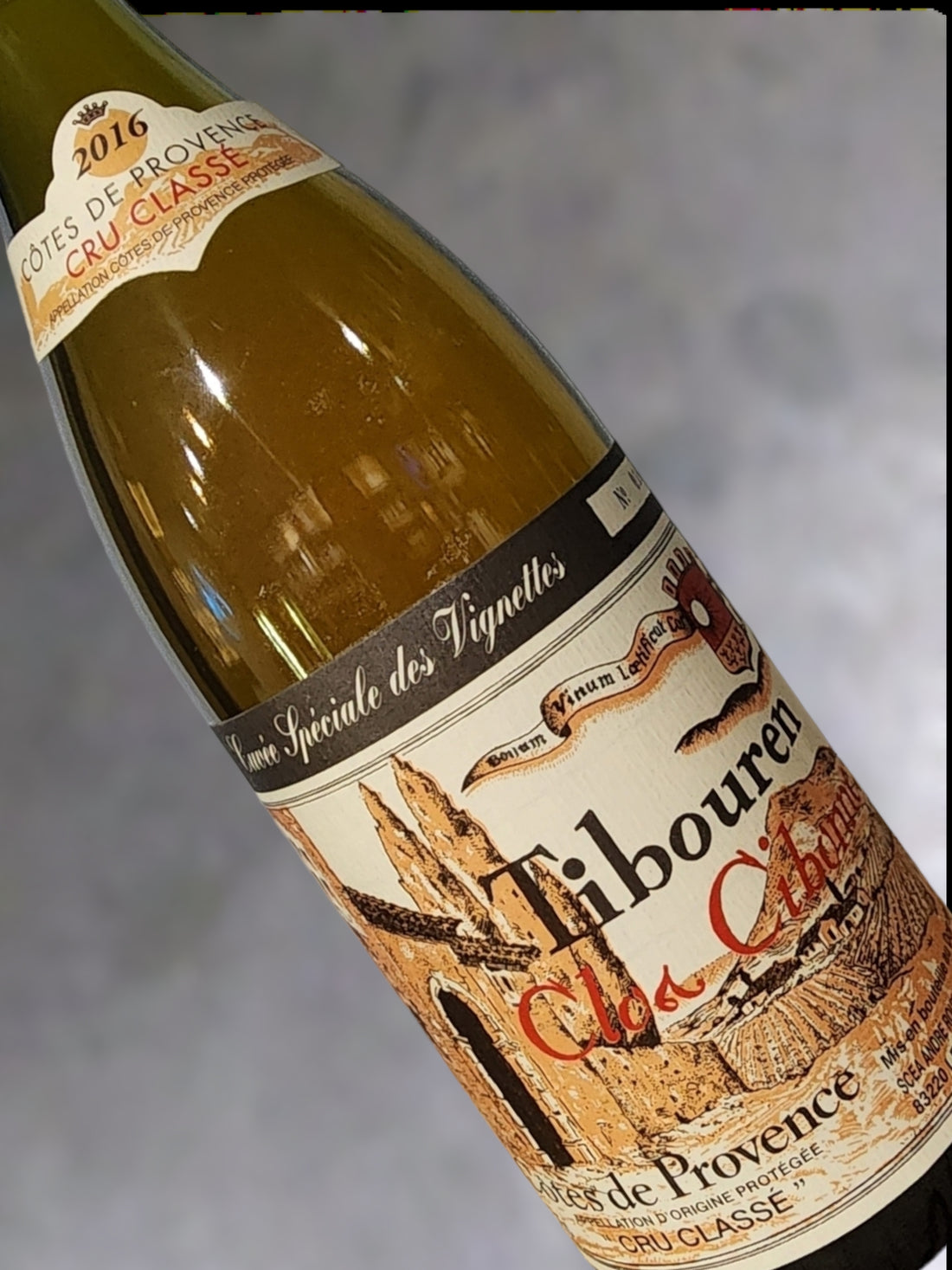 Clos Cibonne Cuvee Tradition Cuvee Speciale des Vignettes