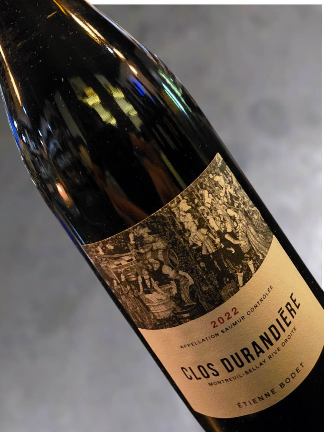 Etienne Bodet Clos Durandiere Saumur Rouge 2022