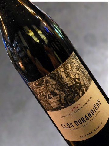 Etienne Bodet Clos Durandiere Saumur Rouge 2022