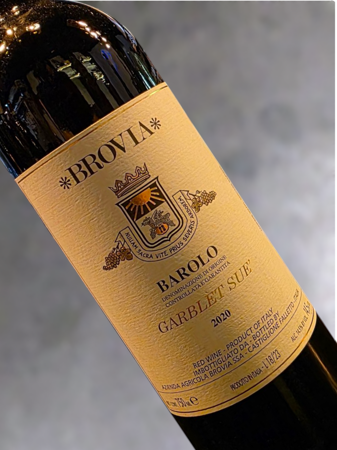 Brovia Barolo Garblet Sue 2020
