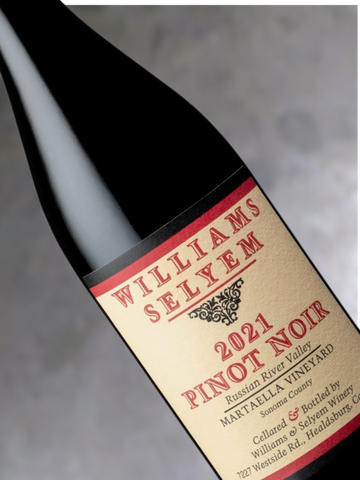 Williams Selyem Pinot Noir Martaella 2021