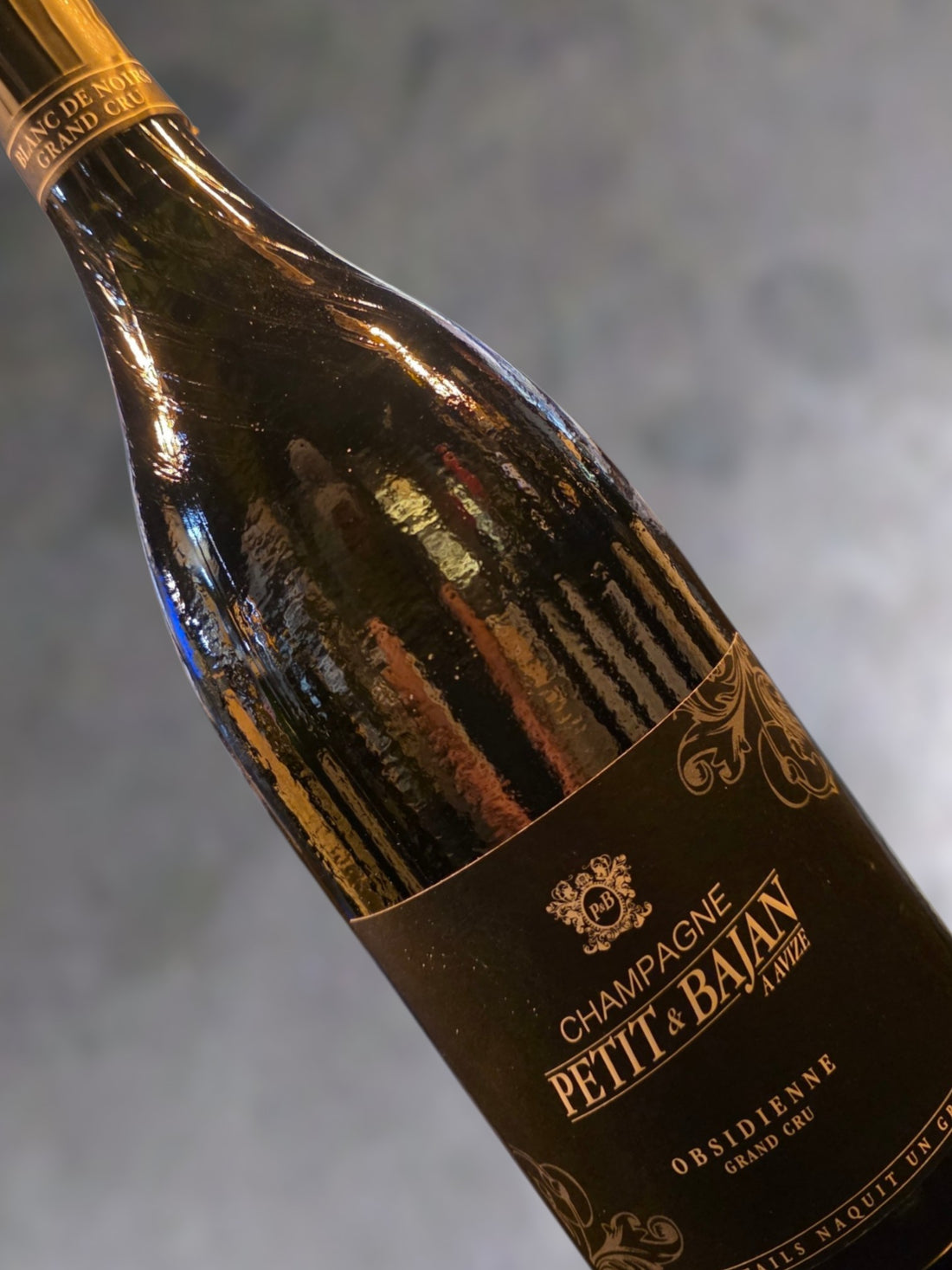 Domaine Petit & Bajan Blanc de Noirs Obsidienne Grand Cru NV Brut