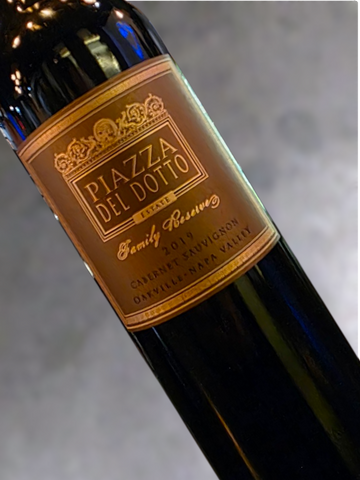 Piazza Del Dotto Cabernet Sauvignon Oakville Estate Family Reserve 2019