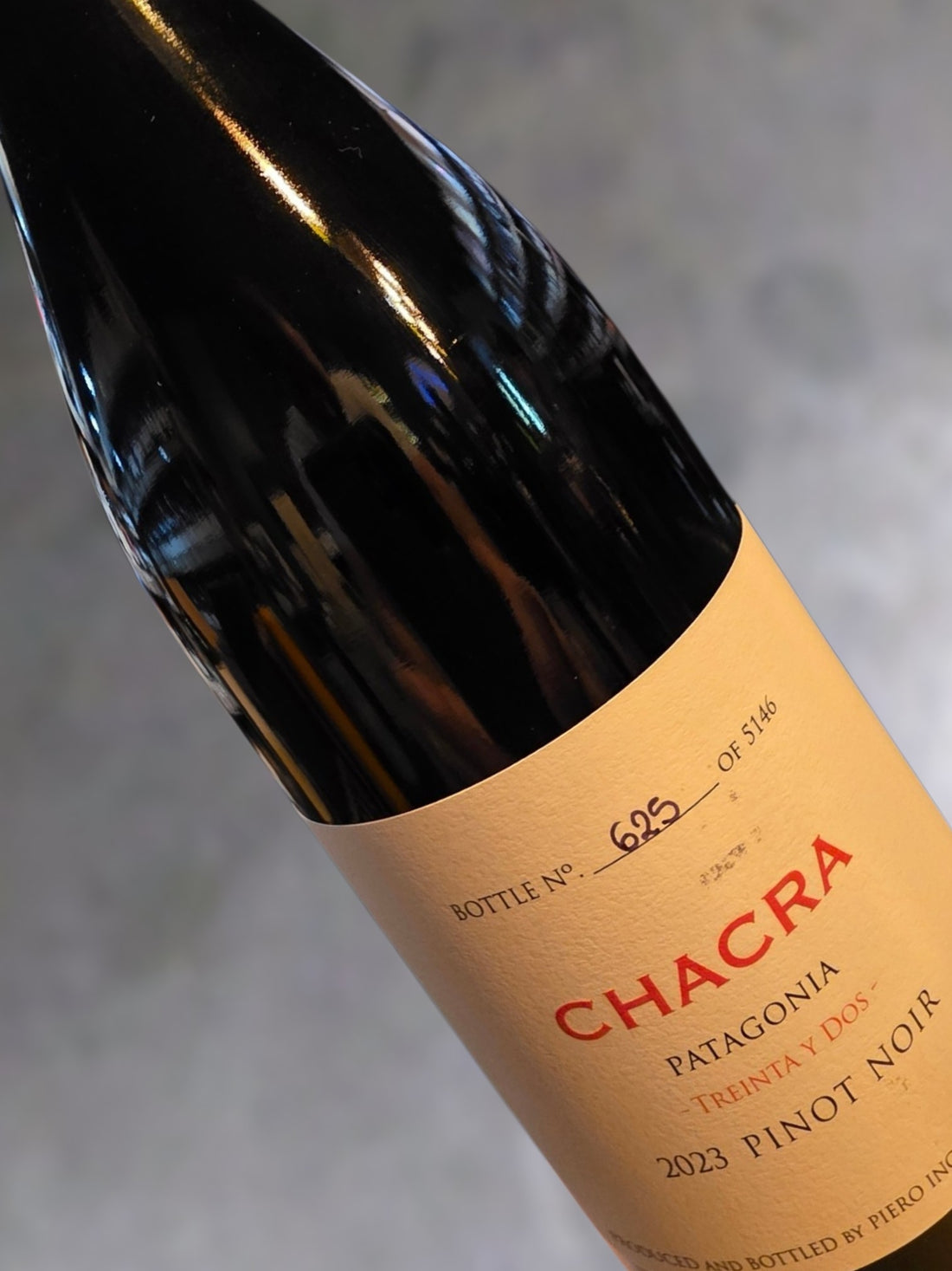 Bodega Chacra Pinot Noir Treinta y Dos Rio Negro 2023