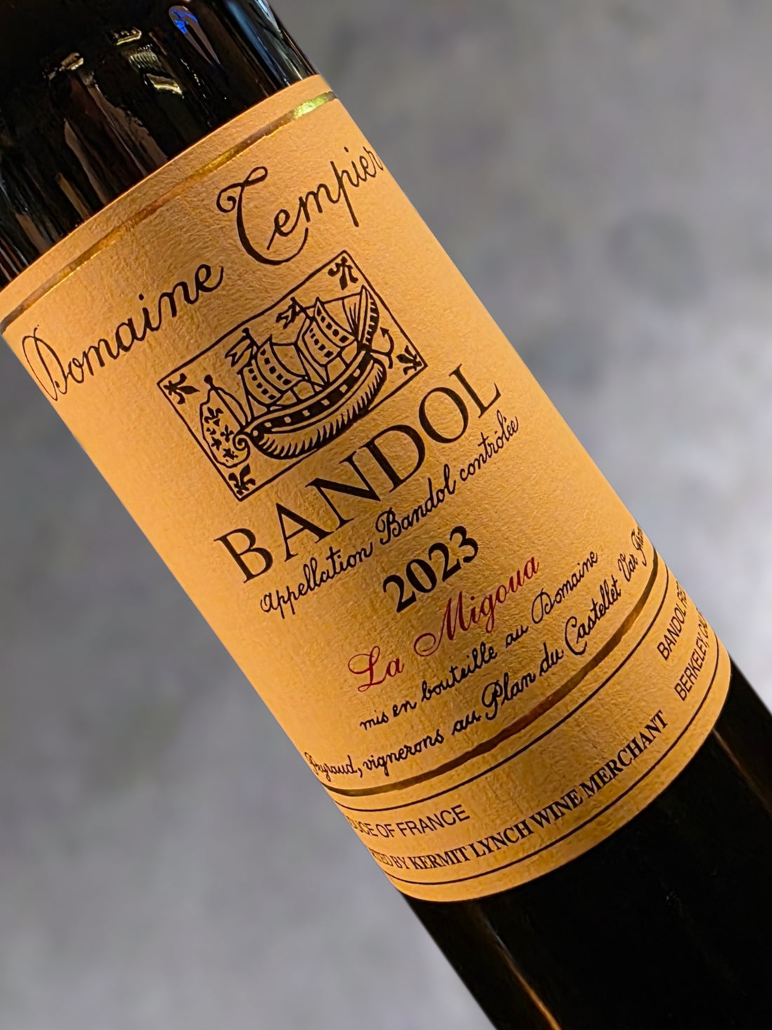 Domaine Tempier Bandol Rouge La Migoua 2023