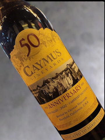 Caymus Vineyards Cabernet Sauvignon 50th Anniversary Napa Valley 2022 1 Liter