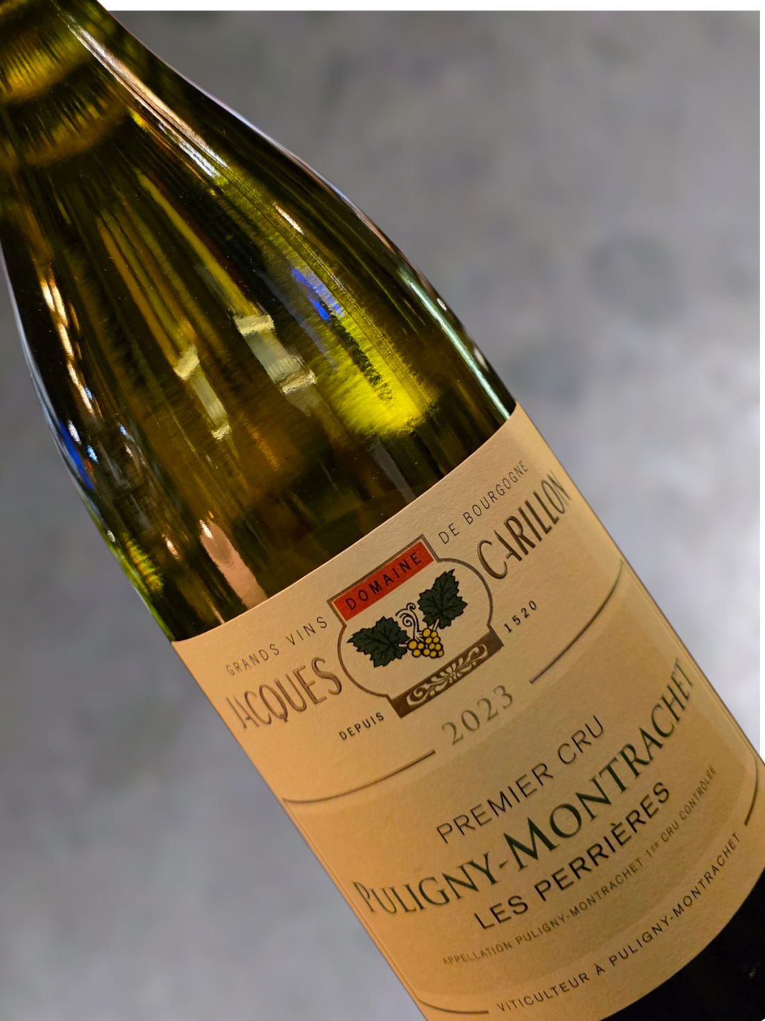 Domaine Jacques Carillion Puligny Montrachet Les Perrieres 1er Cru 2023
