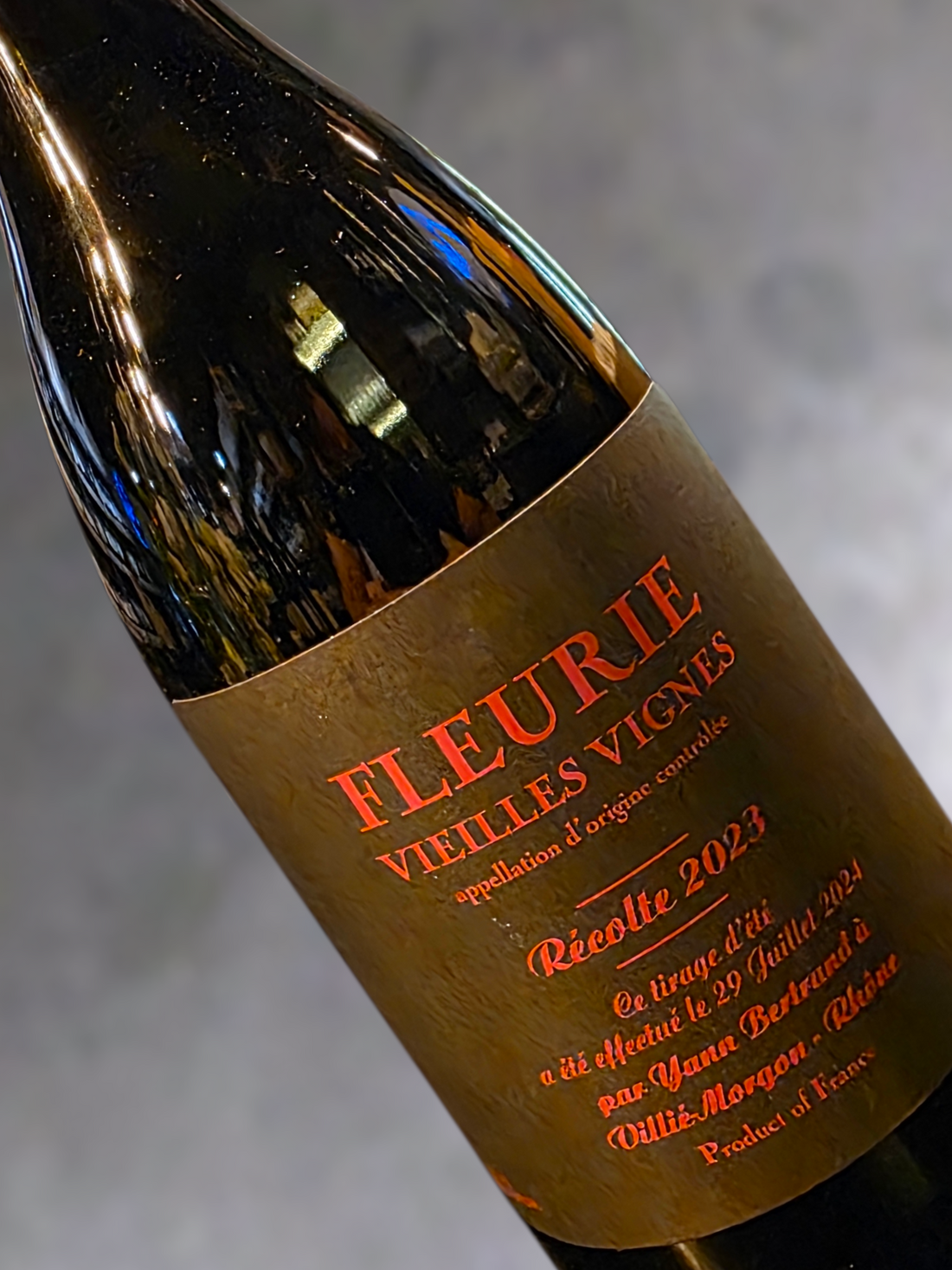 Yann Bertrand Fleurie Vieilles Vignes 2023