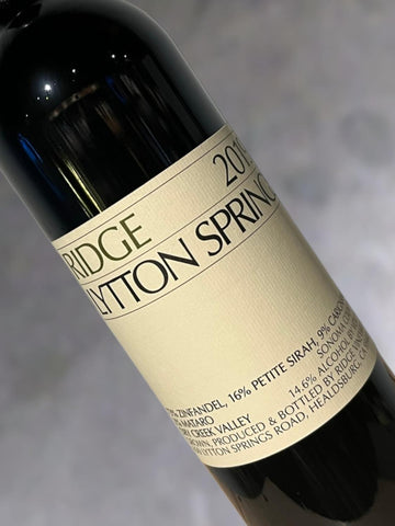 Ridge Lytton Springs Zinfandel 2021 375 ml