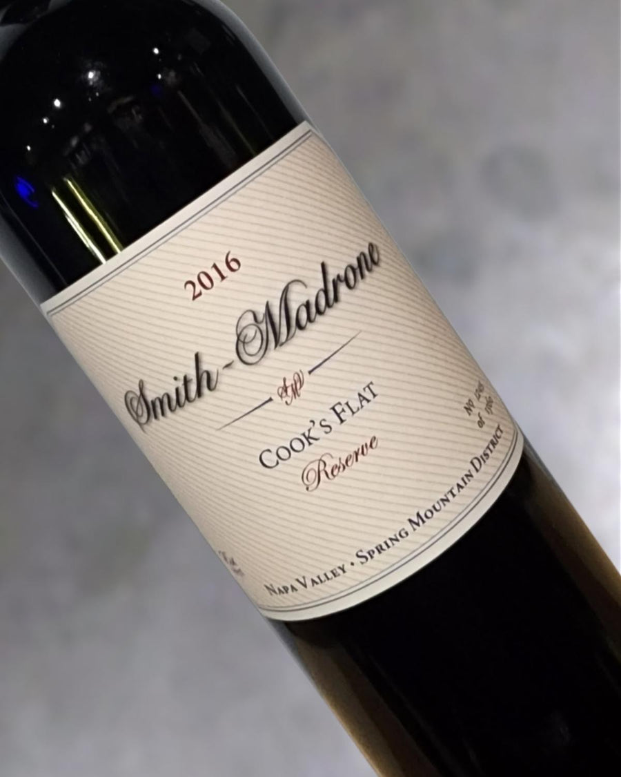 Smith-Madrone Napa Valley Cook's Flat Reserve 2016