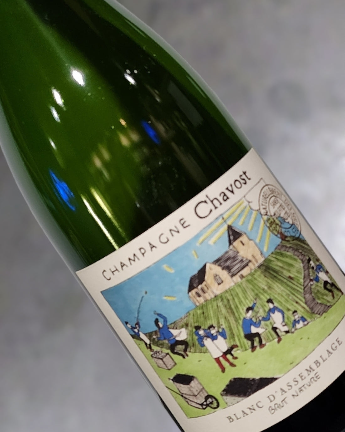 Champagne Chavost Blanc d'Assemblage Brut Nature MV Magnum